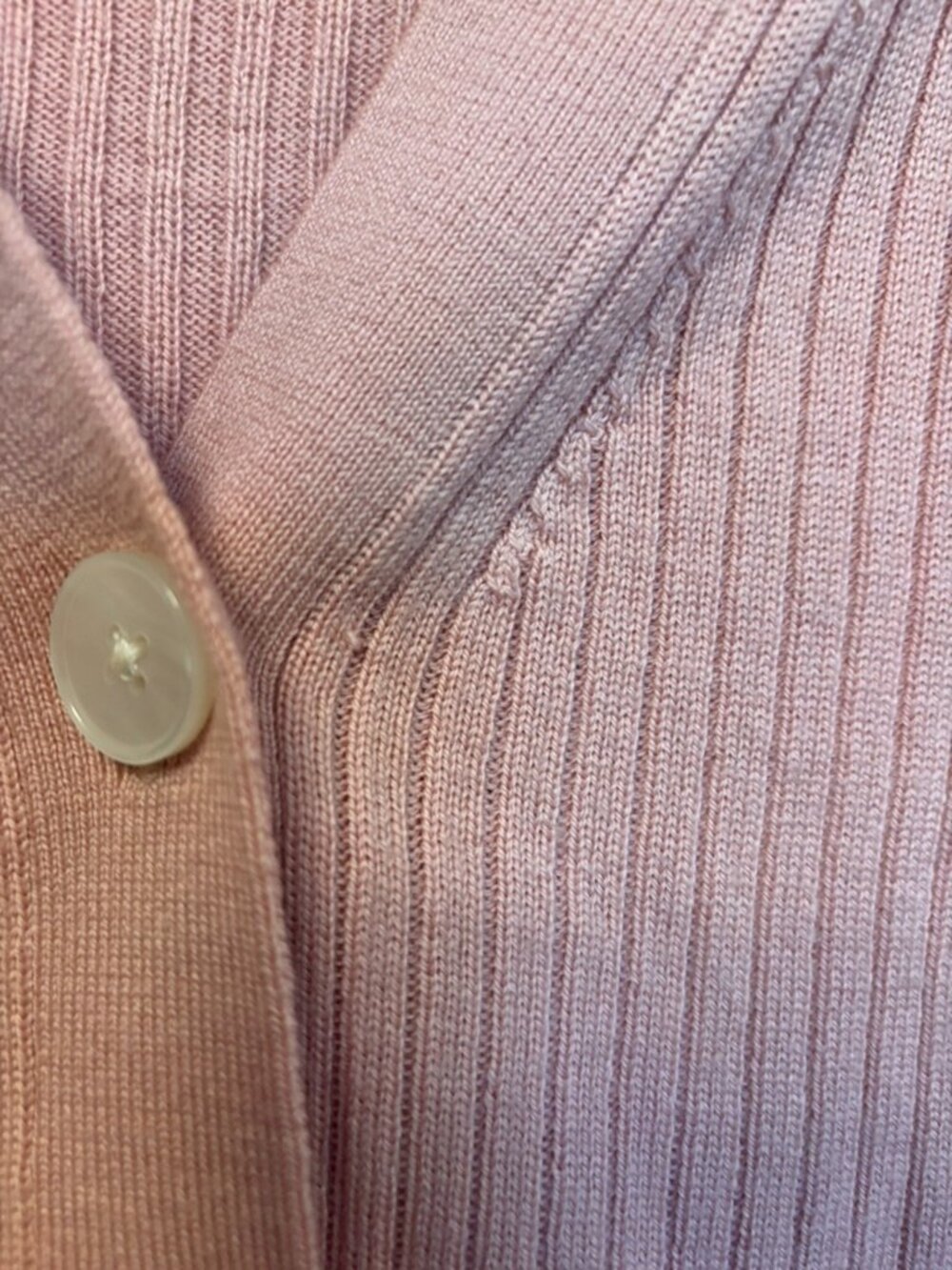 Boden 100% Merino Cardi Size M Pink - Picture 5 of 5
